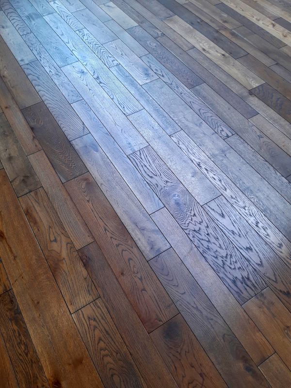 Maple Floor Staining in Kansas City, KS