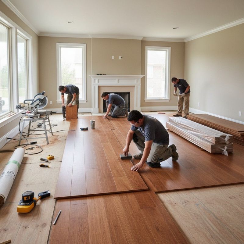 What To Expect During A Professional Wood Floor Installation