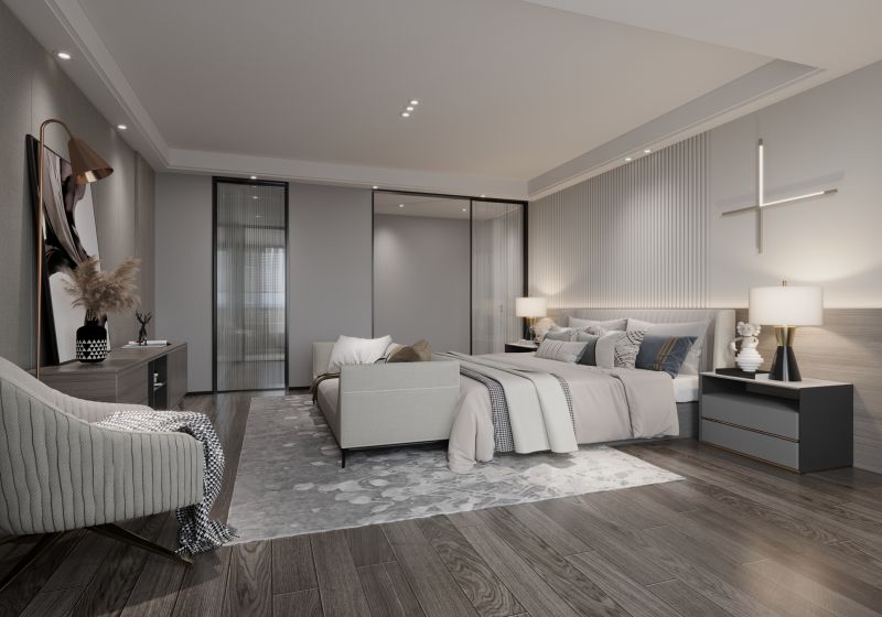 Luxurious Hardwood in Bedroom